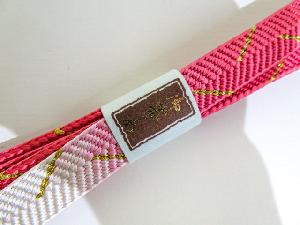 リサイクル　和装小物　帯締め　手組　金糸